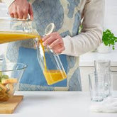 IKEA KORKEN Bottle shaped jar with lid, clear glass, 1.4 l FREE SHIPPING